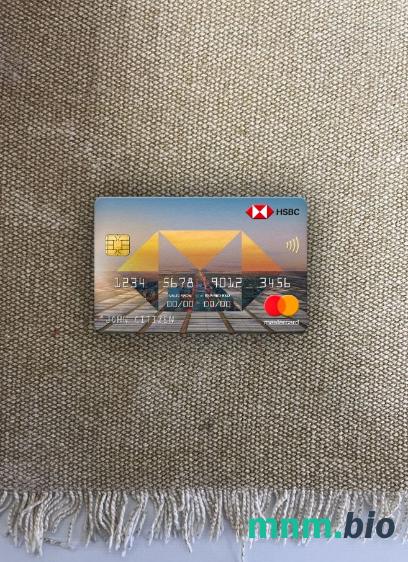 Poland HSBC bank wygląd zdjęcia mastercard skan PSD + zdjęcie
